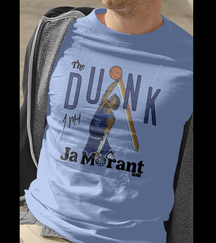 Ja Morant 12 The Dunk Slam Basketball T-Shirt