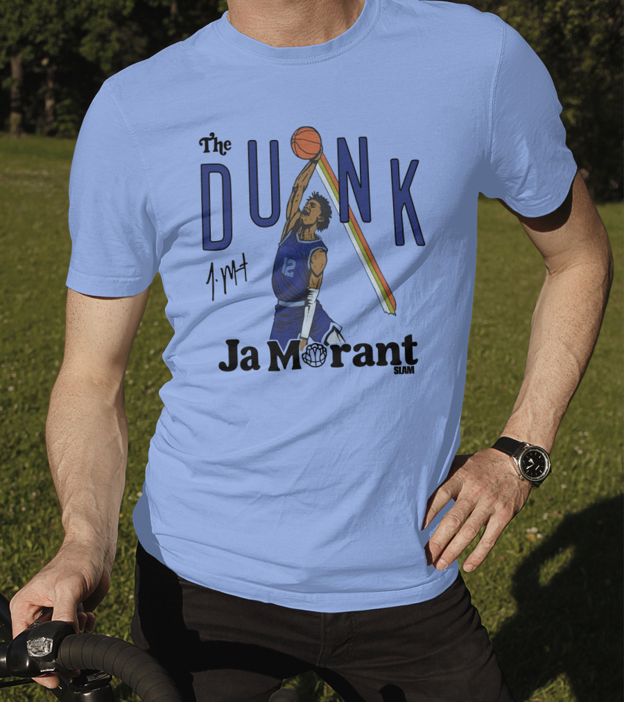 Ja Morant 12 The Dunk Slam Basketball T-Shirt