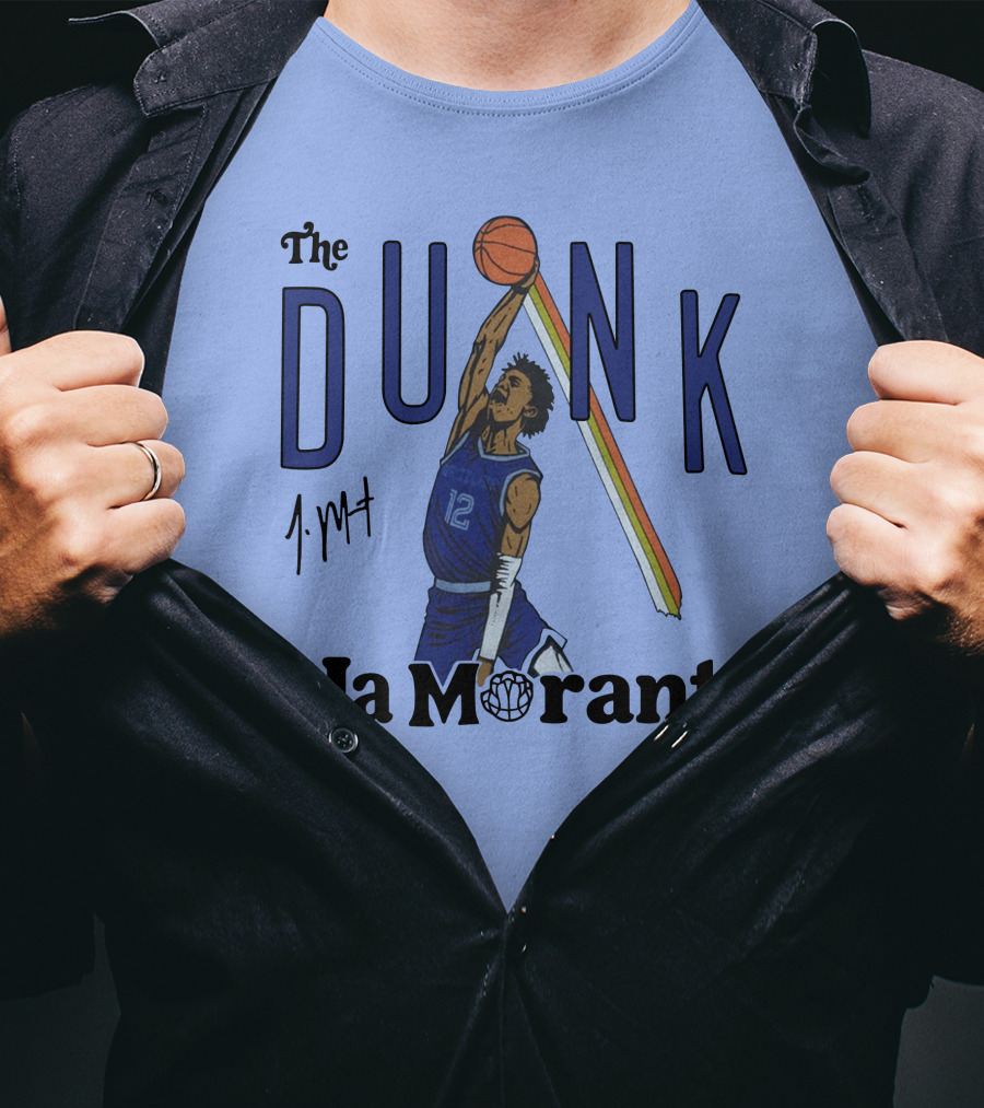 Ja Morant 12 The Dunk Slam Basketball T-Shirt