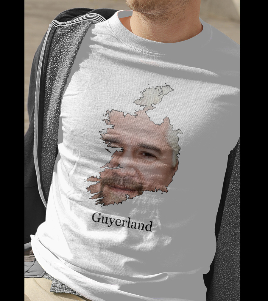Flavortown Guyerland Map Face T-Shirt