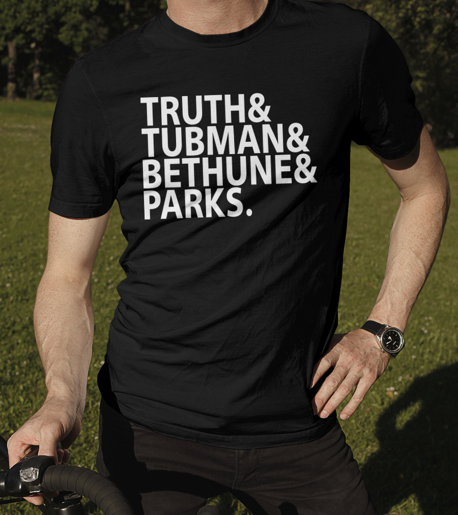 Truth Tubman Bethune Parks Black History Icons T-Shirt