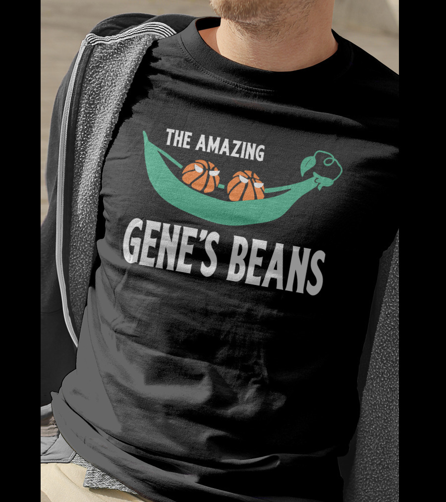 The Amazing Gene's Beans Basketball Peapod T-Shirt
