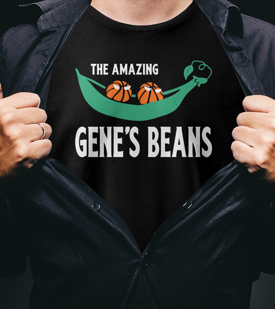 The Amazing Gene's Beans Basketball Peapod T-Shirt