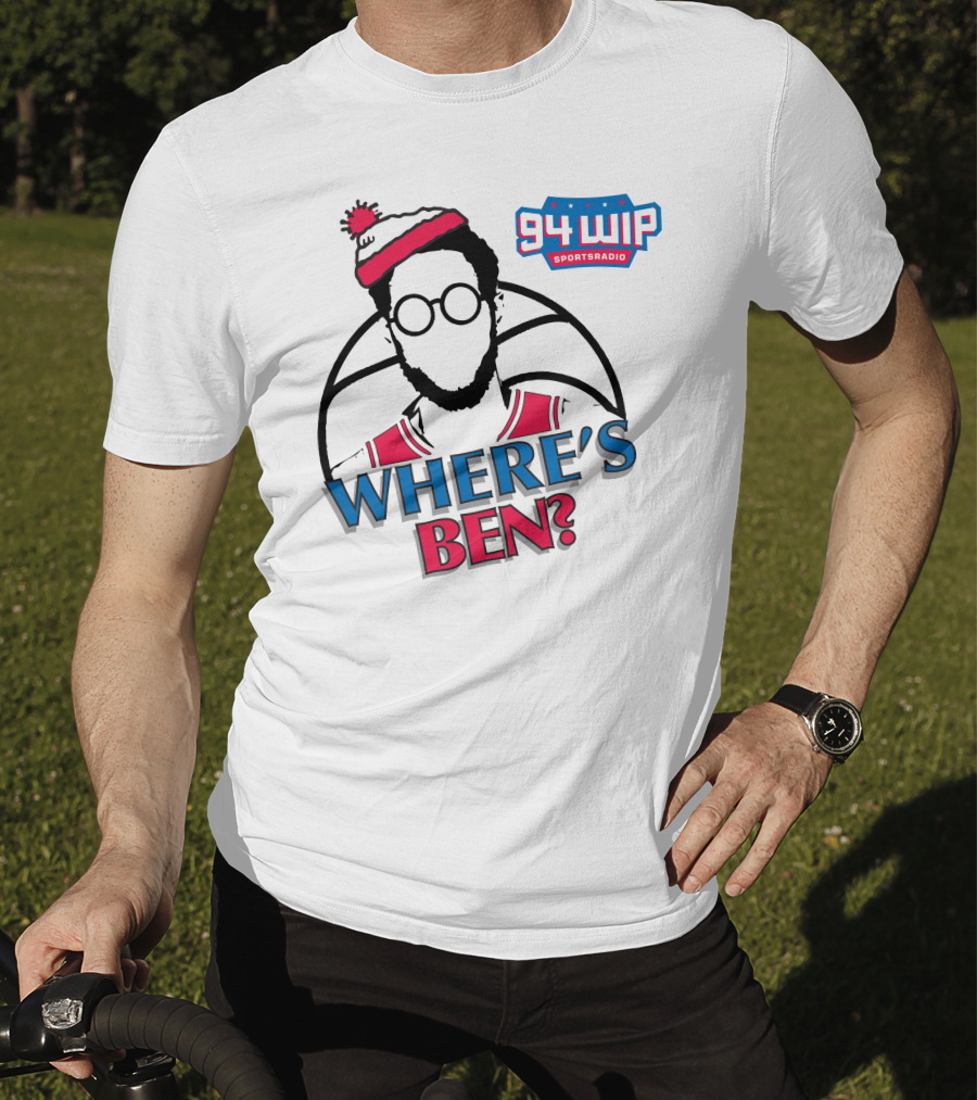 94 WIP Sports Radio Where's Ben? T-Shirt