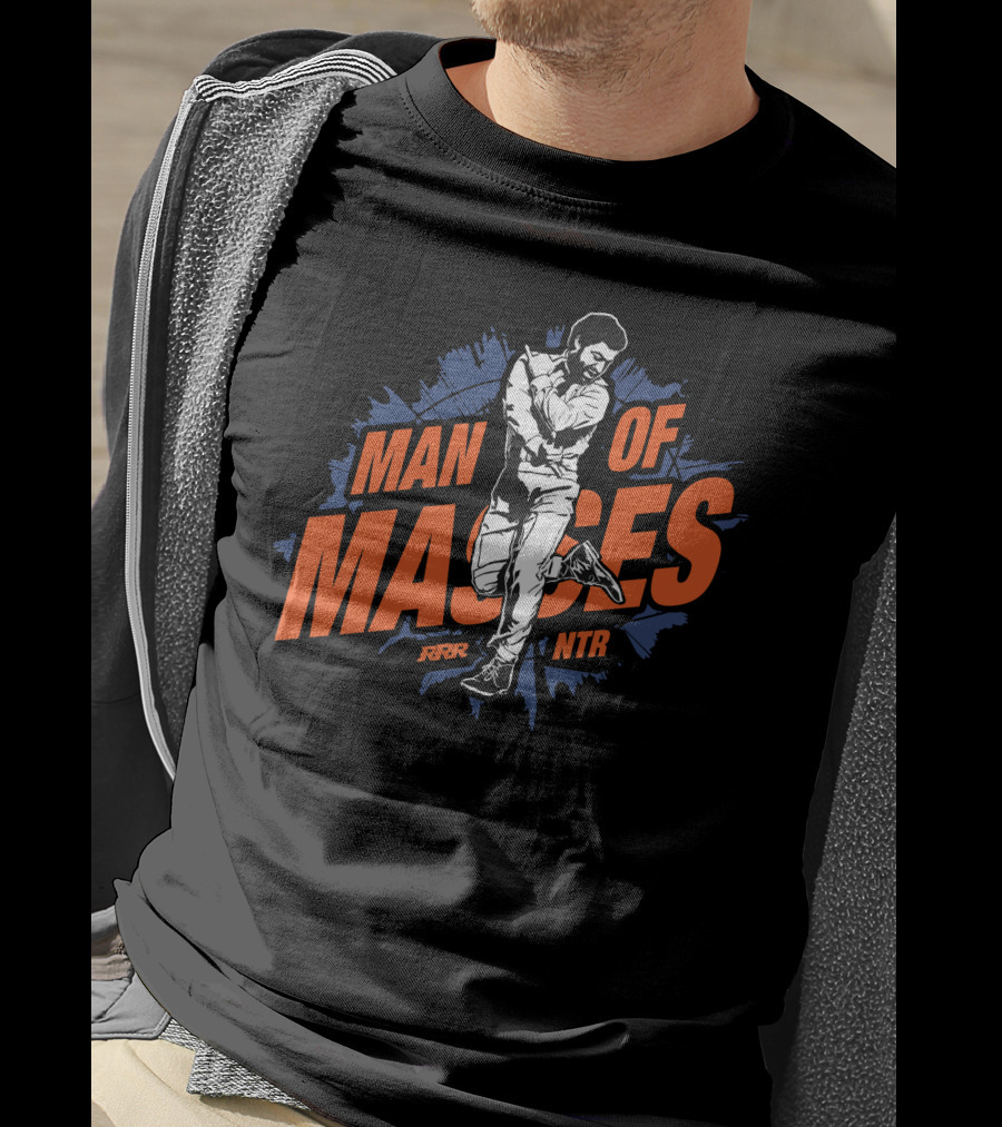 Man Of Masses RRR NTR T-Shirt