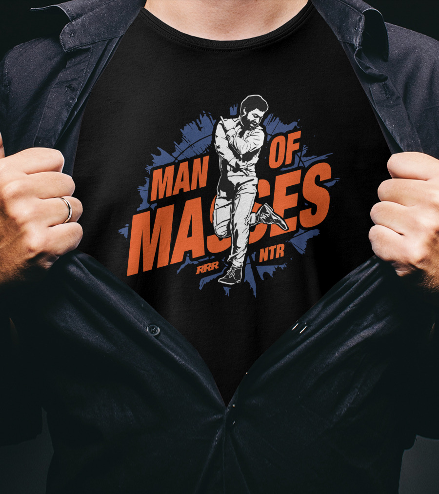 Man Of Masses RRR NTR T-Shirt
