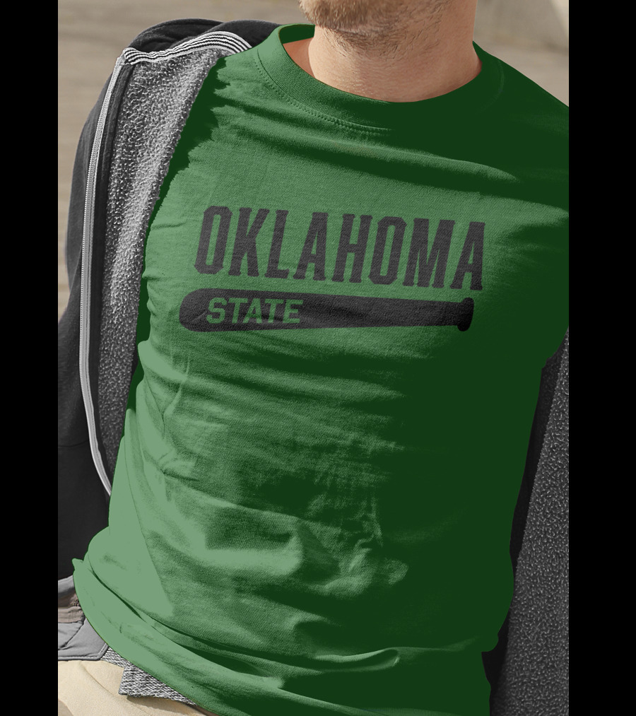 Oklahoma State Baseball Bat T-Shirt
