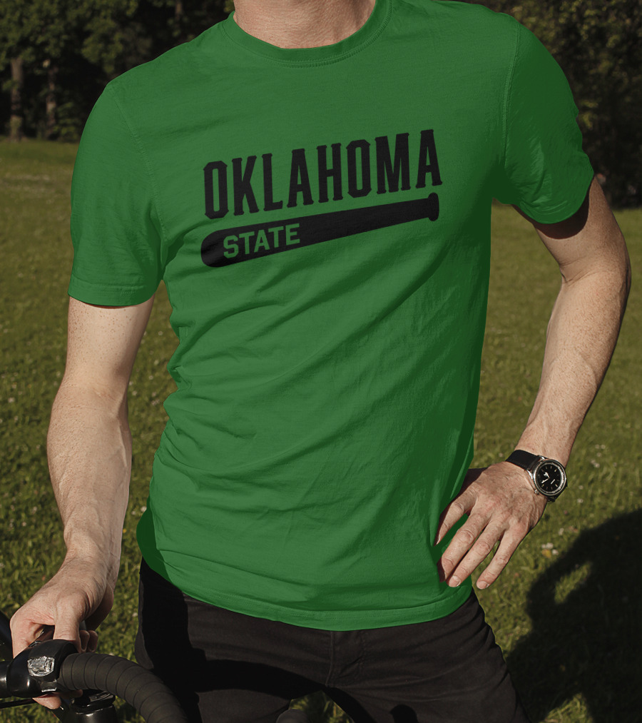 Oklahoma State Baseball Bat T-Shirt