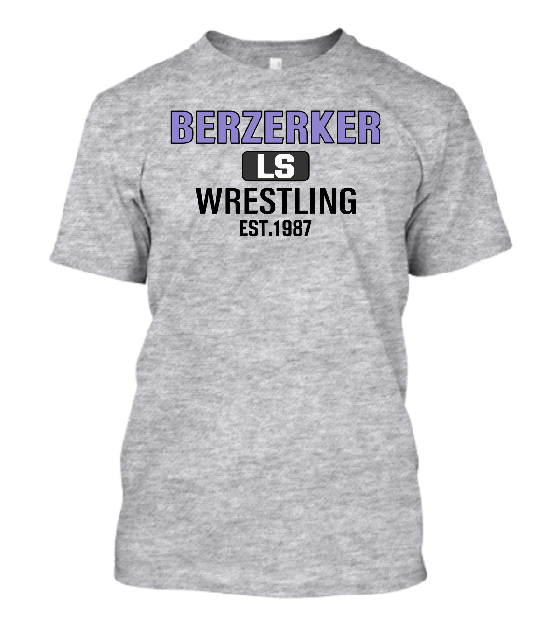 Berzerker LS Wrestling Est 1987 T-Shirt