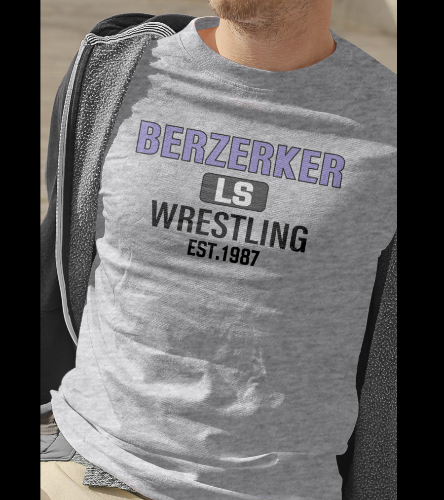 Berzerker LS Wrestling Est 1987 T-Shirt