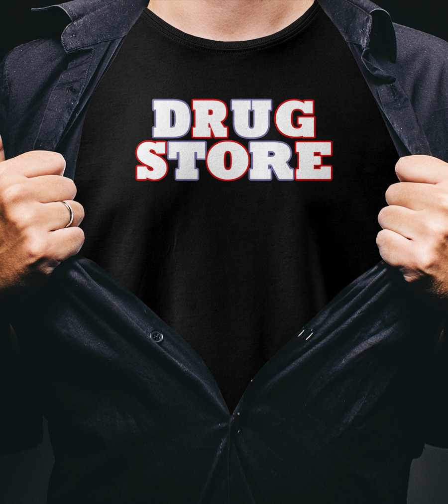 Ong Hisuian Drug Store Retro T-Shirt