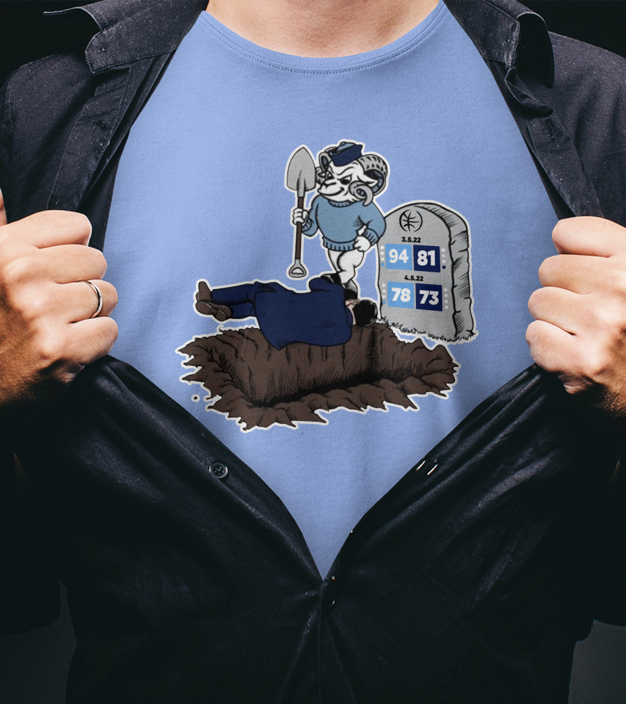 Tar Heel Victory Over Coach K 94 81 78 73 Dates T-Shirt