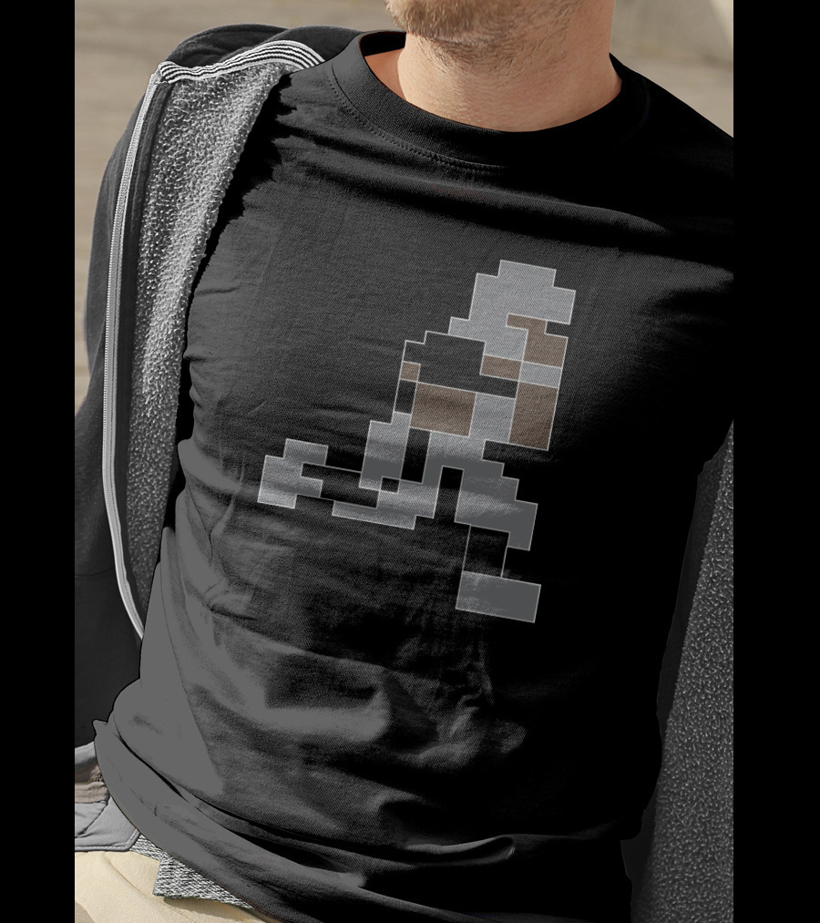 Tecmo Bo Jackson Pixel Art Retro Gaming Legend T-Shirt