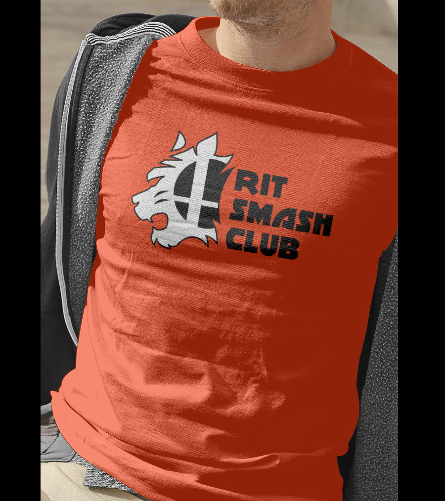 RIT Smash Club Super Smash Bros Tiger T-Shirt