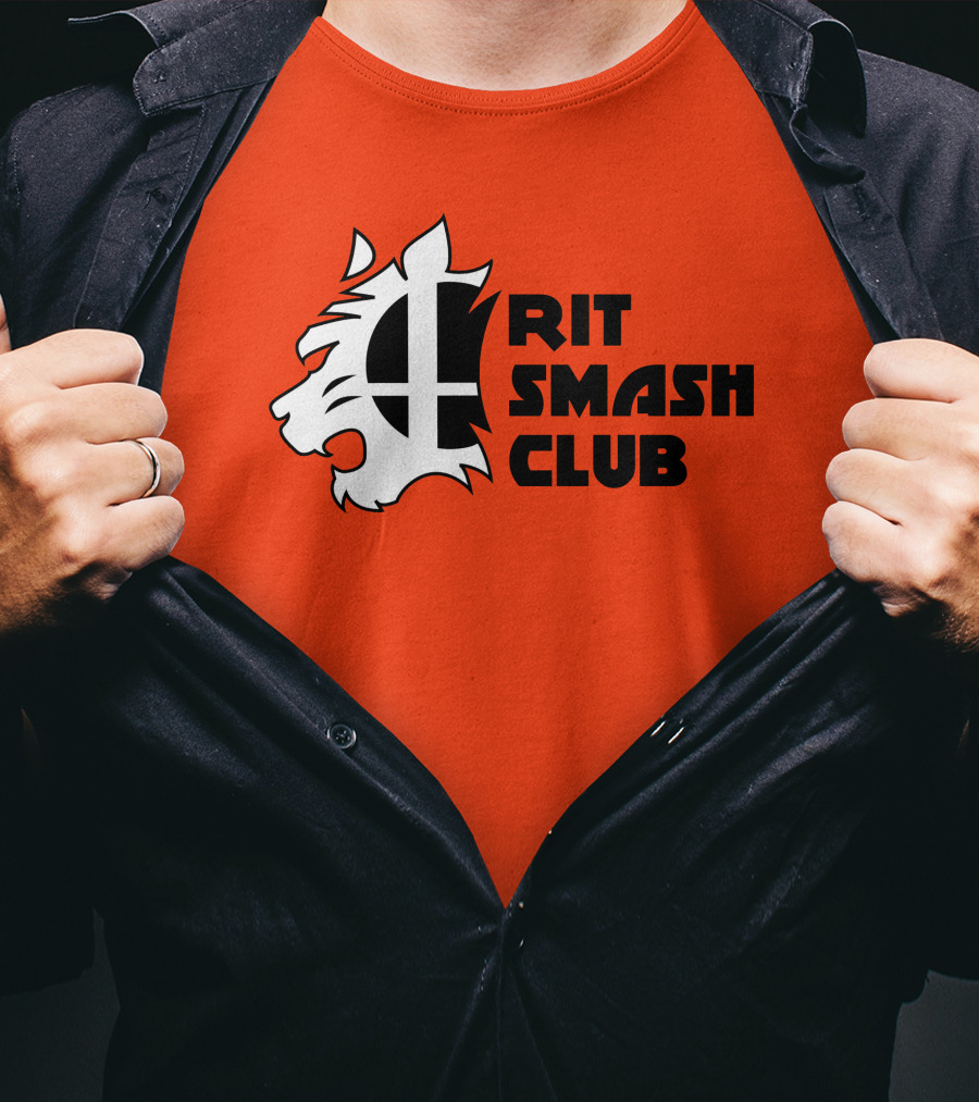 RIT Smash Club Super Smash Bros Tiger T-Shirt