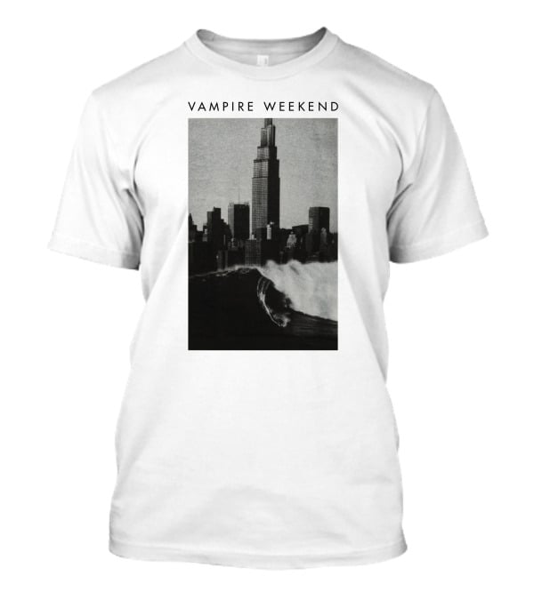 Vampire Weekend New York City Wave Tower T-Shirt