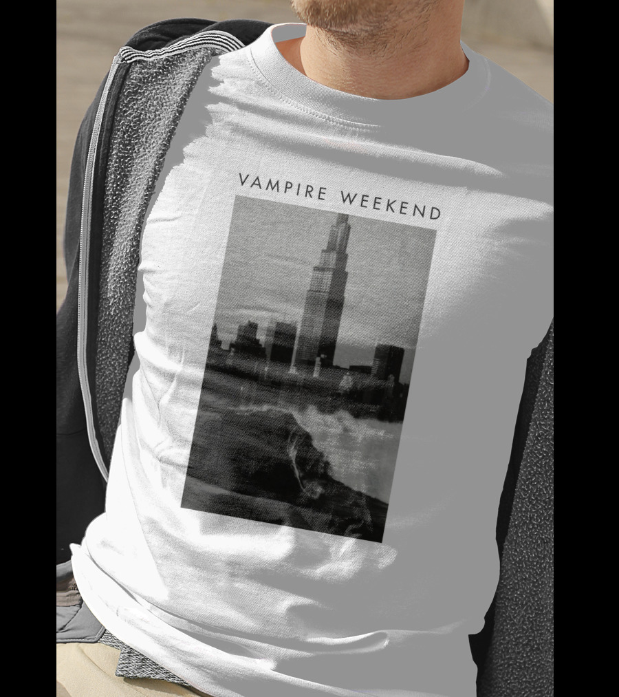 Vampire Weekend New York City Wave Tower T-Shirt