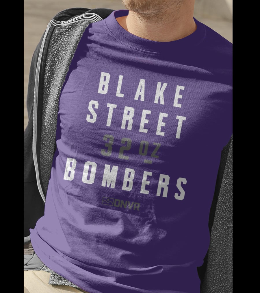 BLAKE STREET 32 Oz BOMBERS DNVR T-Shirt