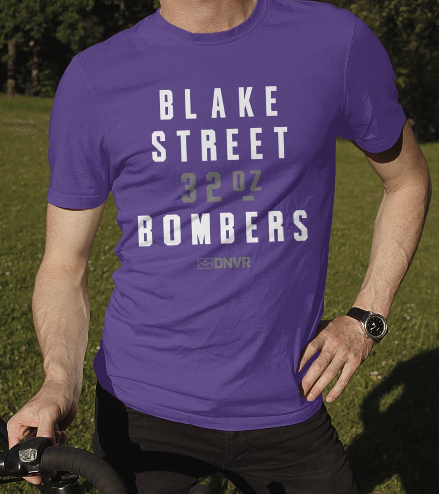 BLAKE STREET 32 Oz BOMBERS DNVR T-Shirt
