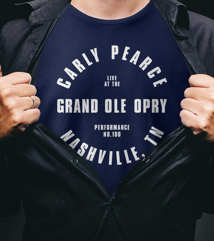 Carly Pearce Live At The Grand Ole Opry Performance No.100 Nashville, TN T-Shirt
