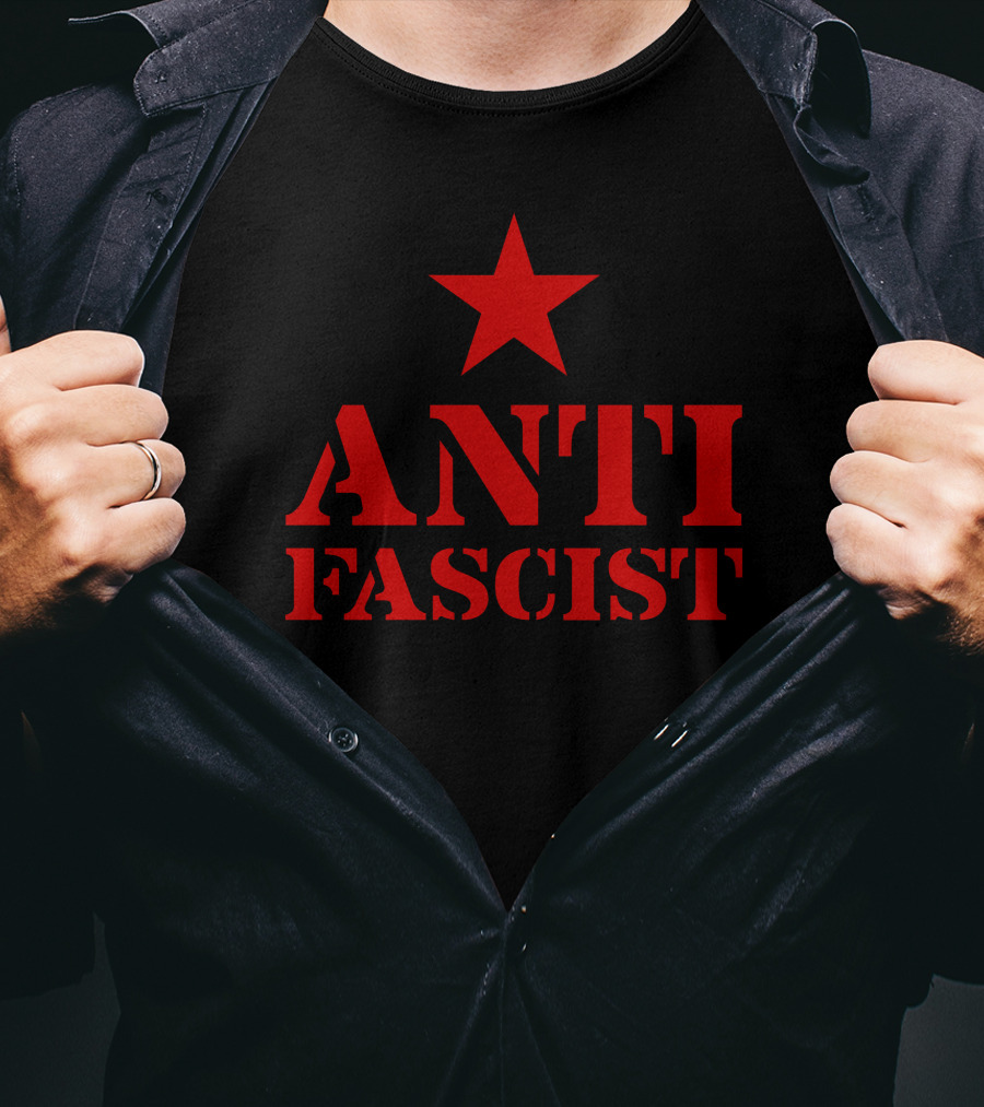 ANTI FASCIST Red Star T-Shirt