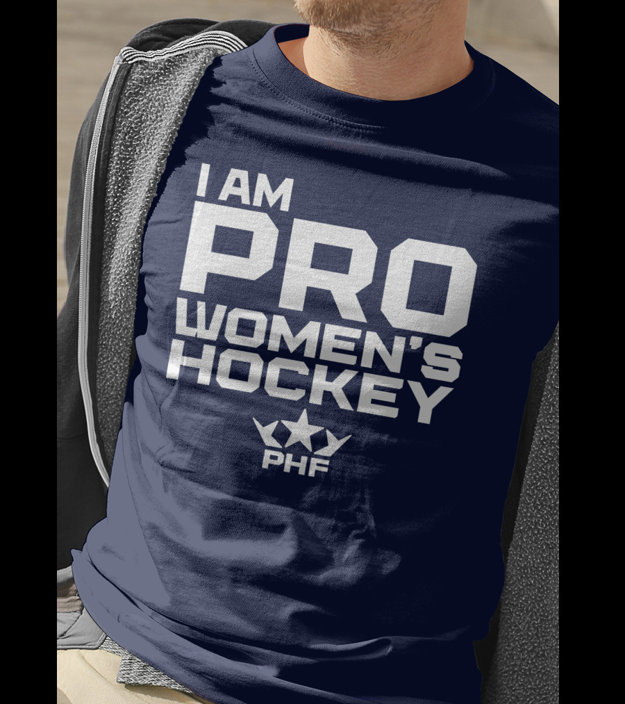 Arizona Coyotes I Am Pro Women's Hockey PHF T-Shirt