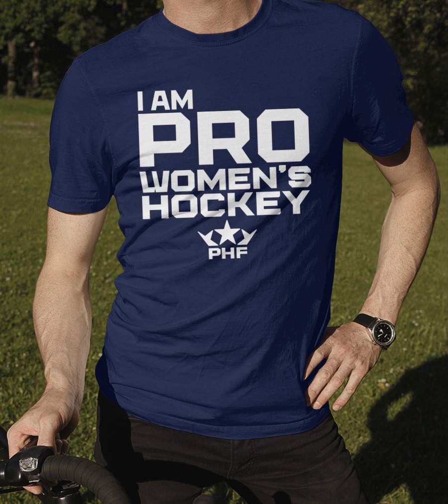 Arizona Coyotes I Am Pro Women's Hockey PHF T-Shirt
