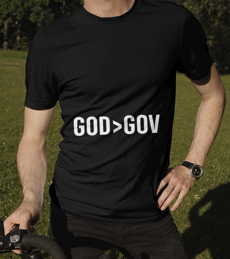 God Greater Than Gov T-Shirt