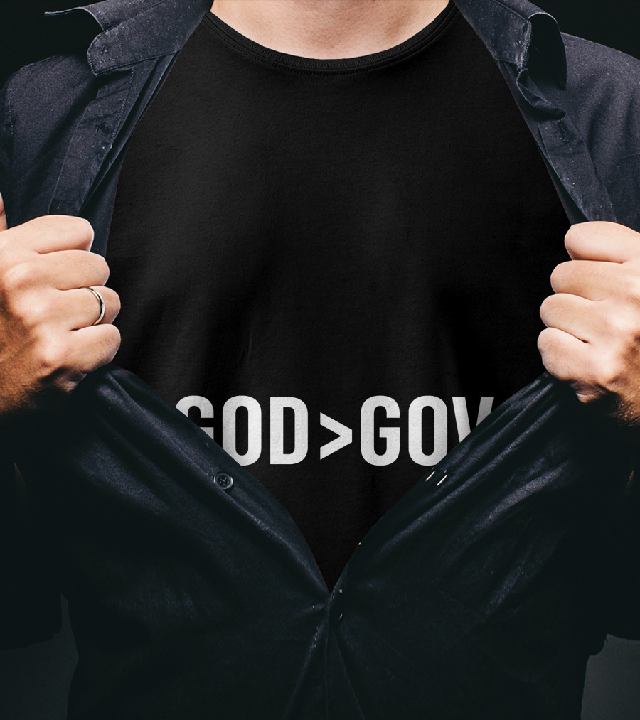 God Greater Than Gov T-Shirt