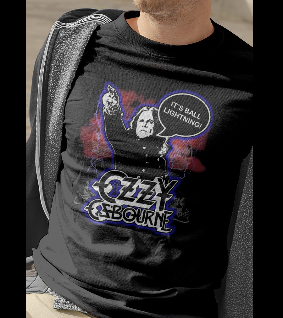 Ozzy Osbourne It's Ball Lightning T-Shirt