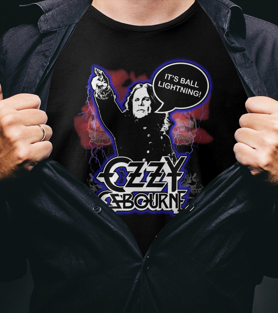 Ozzy Osbourne It's Ball Lightning T-Shirt