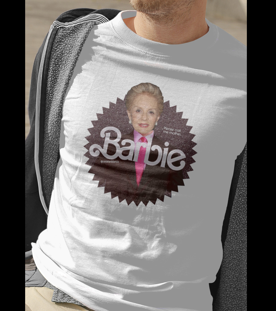 Barbie Please Call Me Mother Barbie @soccerbibanca T-Shirt