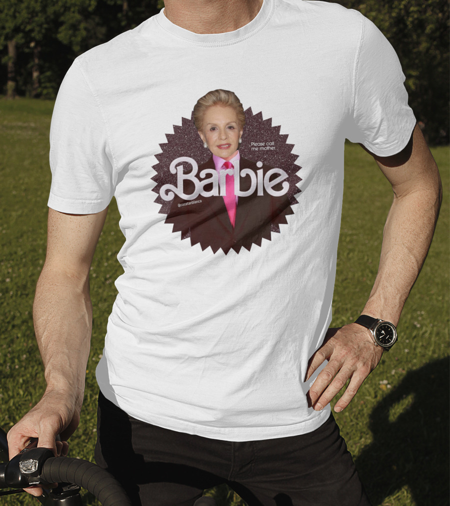 Barbie Please Call Me Mother Barbie @soccerbibanca T-Shirt