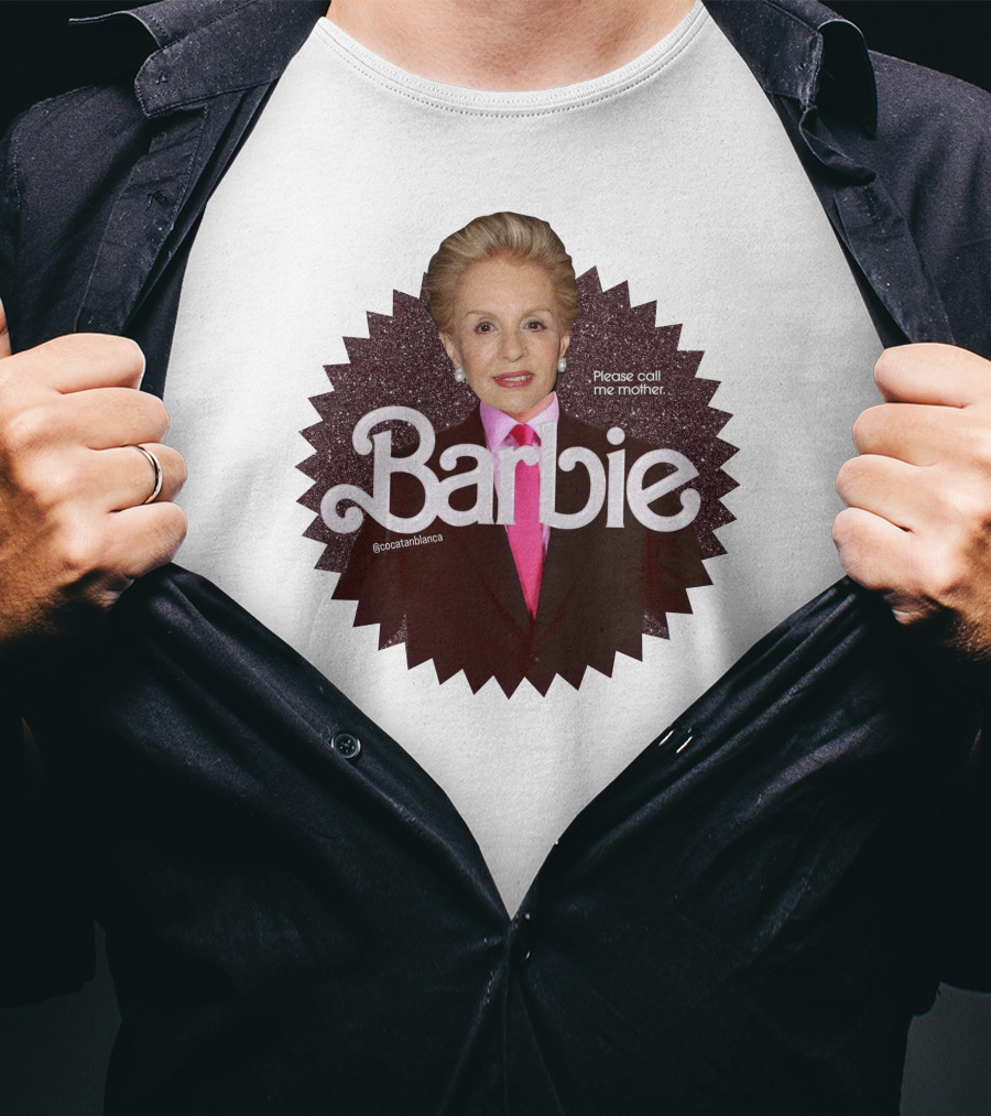 Barbie Please Call Me Mother Barbie @soccerbibanca T-Shirt