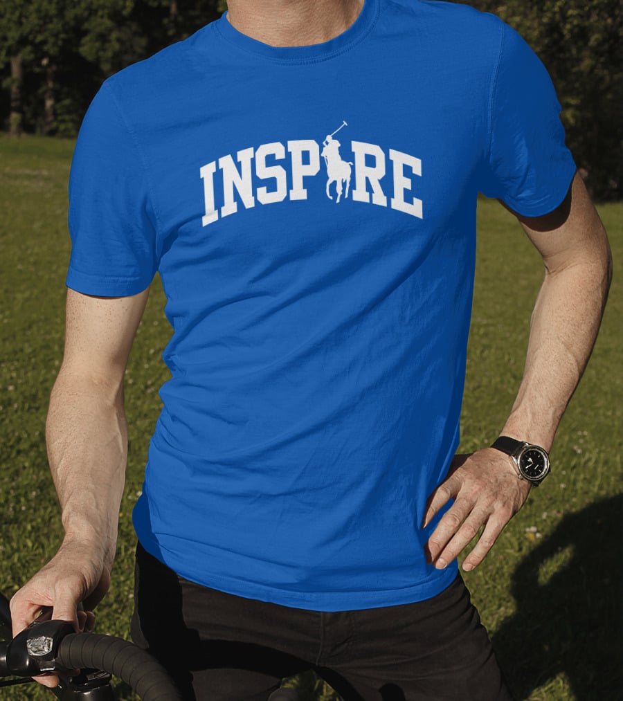 Inspire Polo Player Fleece T-Shirt