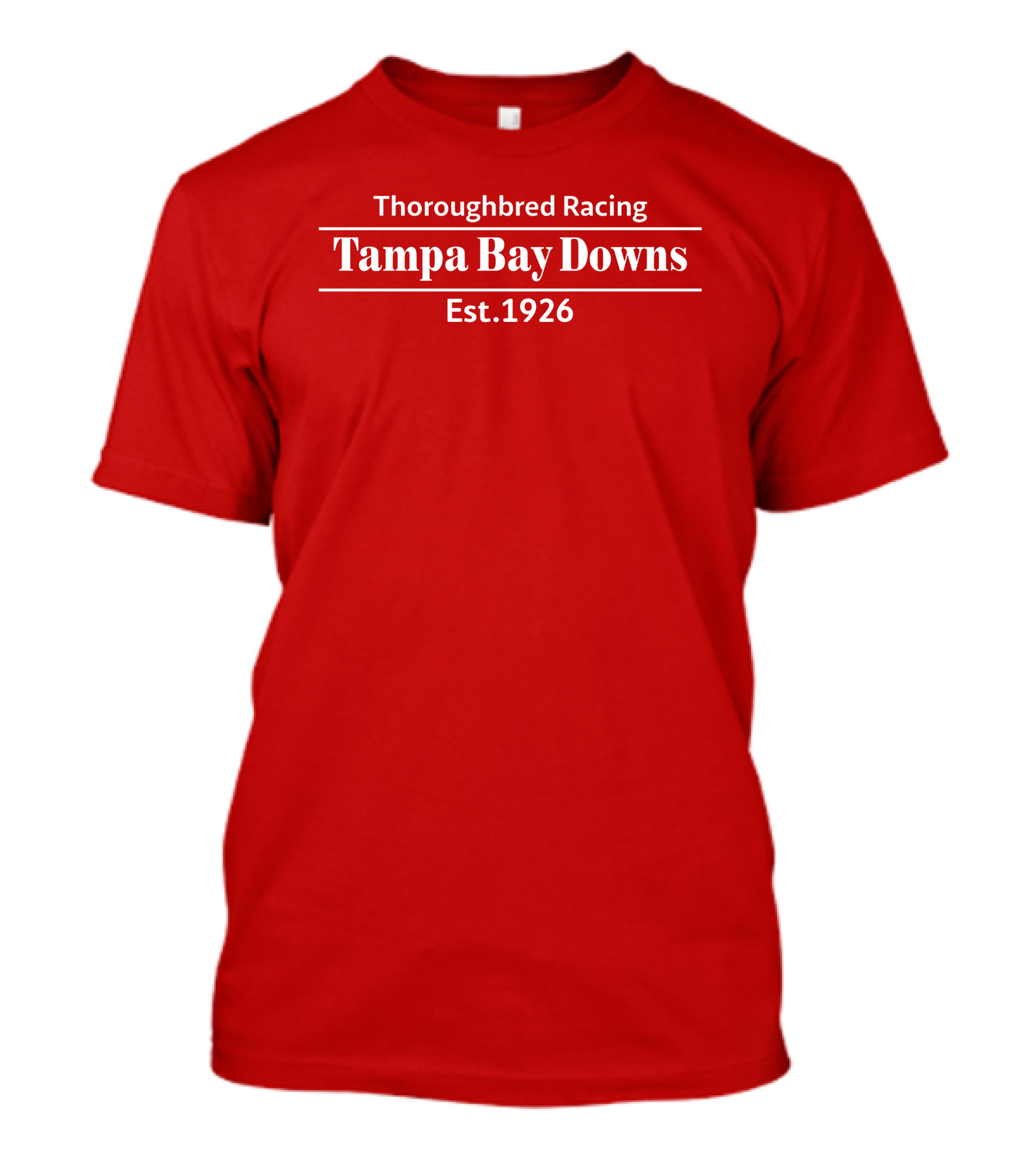 Thoroughbred Racing Tampa Bay Downs Established 1926 T-Shirt