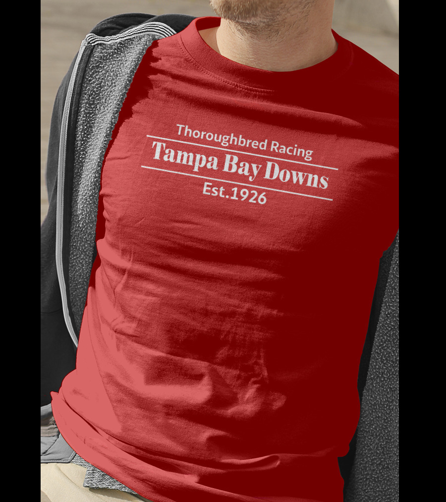 Thoroughbred Racing Tampa Bay Downs Established 1926 T-Shirt