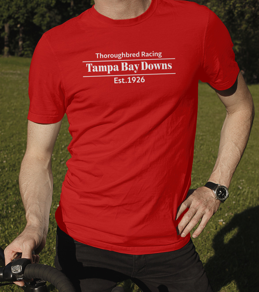 Thoroughbred Racing Tampa Bay Downs Established 1926 T-Shirt