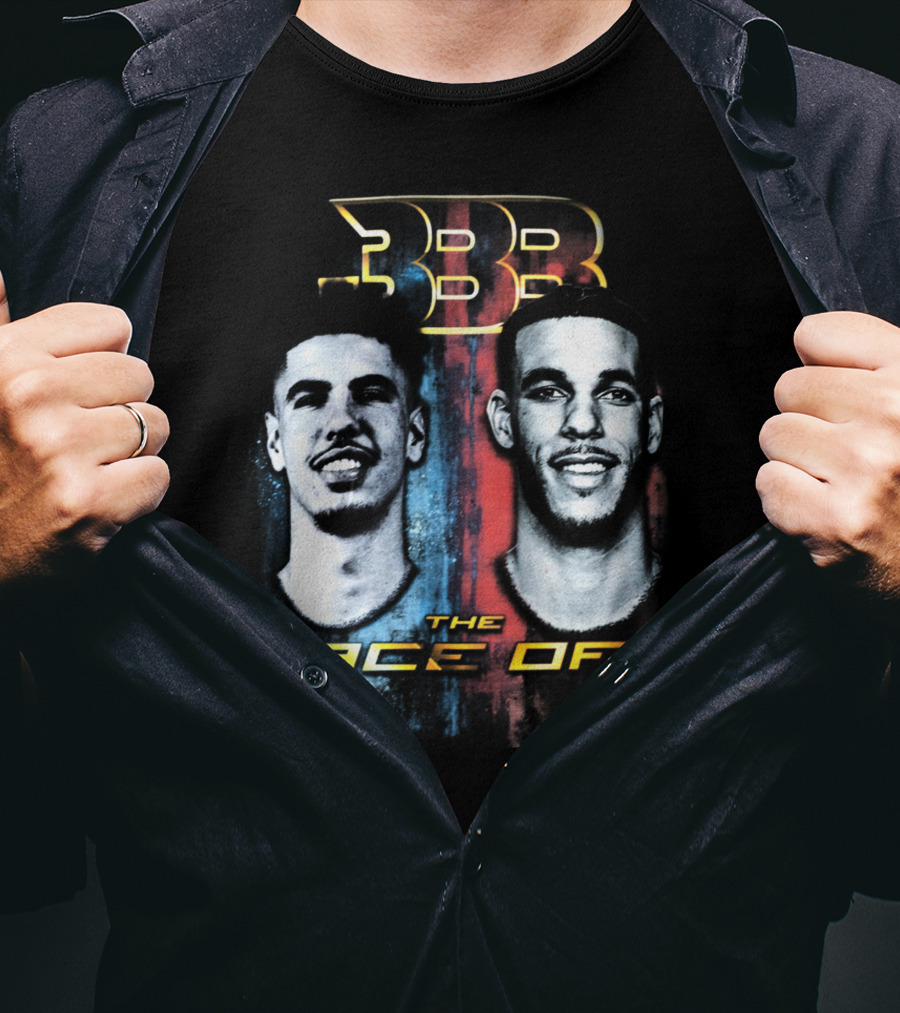 Big Baller Brand BBB Lamelo And Lonzo The Face Off T-Shirt