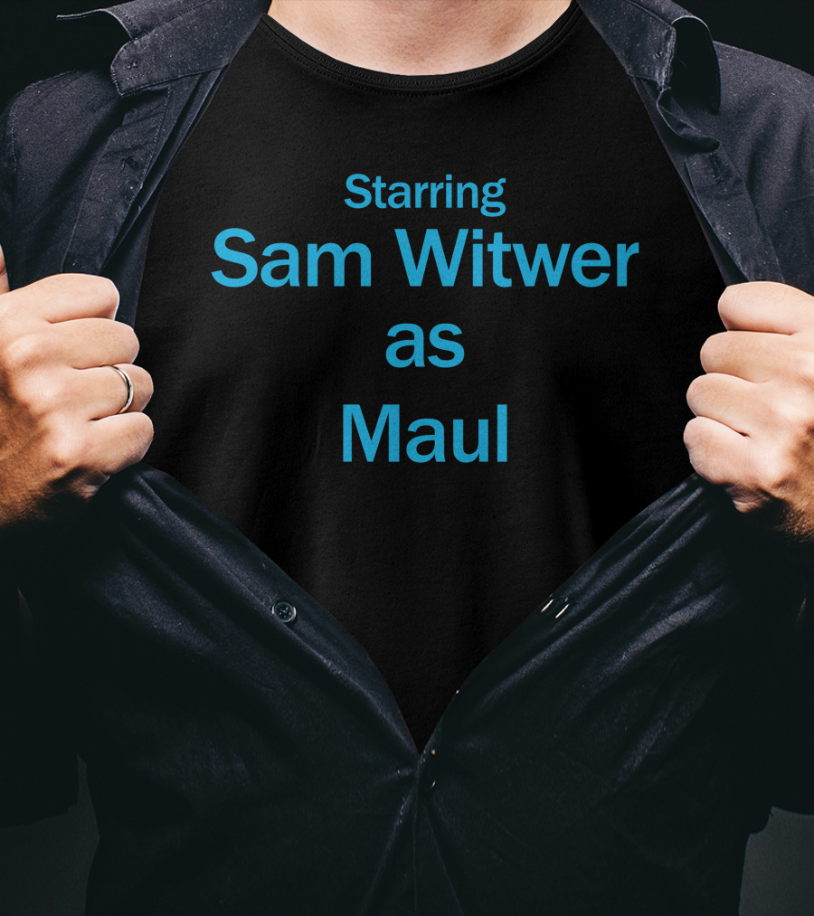 Starring Sam Witwer As Maul T-Shirt