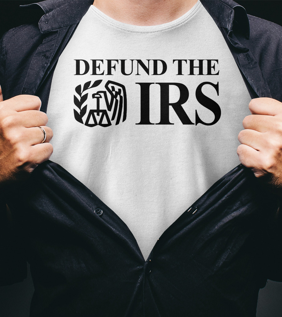 Defund The IRS Shithead Steve Store IRS Symbol Iconic T-Shirt