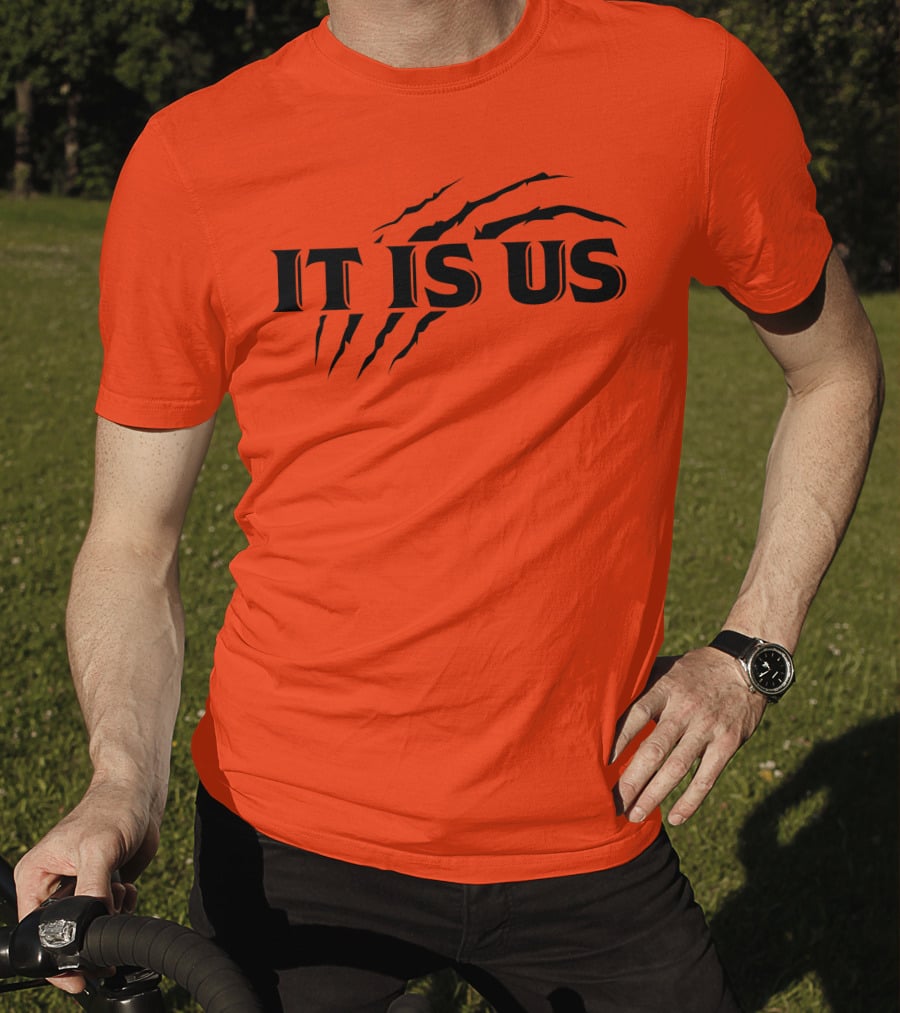 Cincinnati Bengals It Is Us Fan Claw Marks T-Shirt