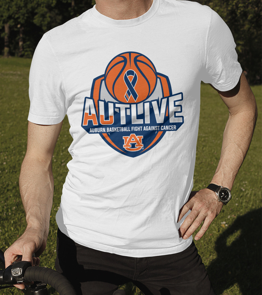 Autlive Auburn Basketball Fight Against Cancer T-Shirt