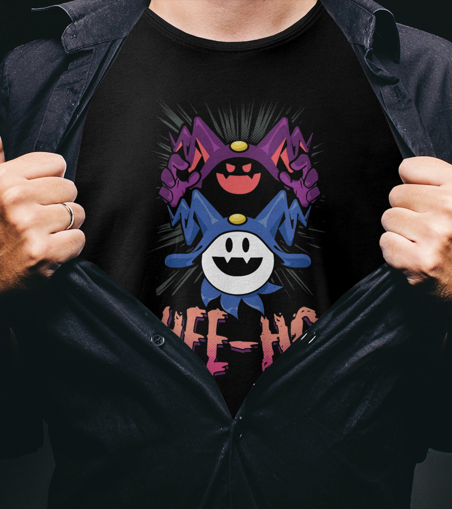 Hee-Ho Atlus Giveaway Merch Featuring Iconic Characters T-Shirt