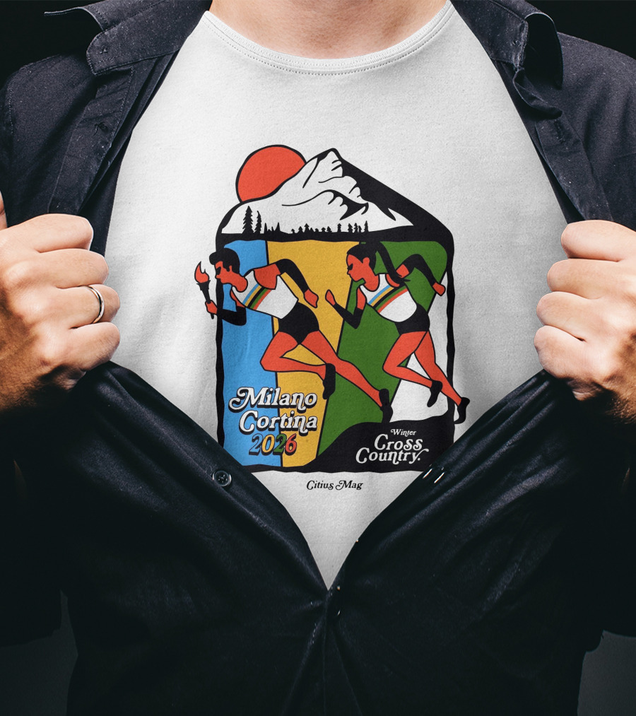 Milano Cortina 2026 Winter Cross Country Citius Mag T-Shirt