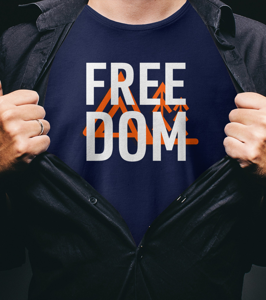 FREE DOM Mountains Adventure T-Shirt