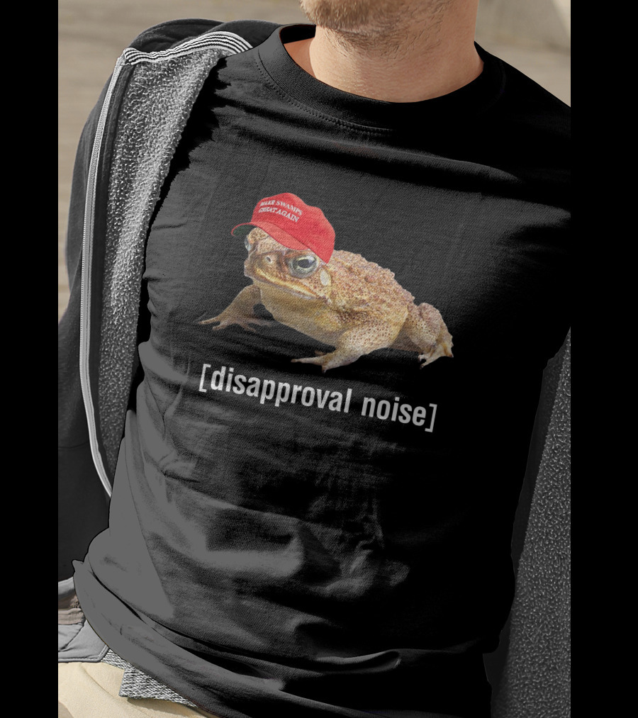 Make Swamp Disapproval Noise Frog Hat T-Shirt