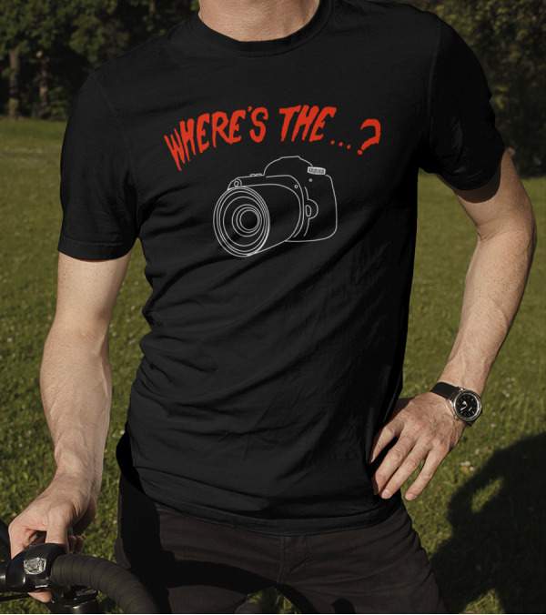 Murder With My Husband Where's The Camera Files T-Shirt