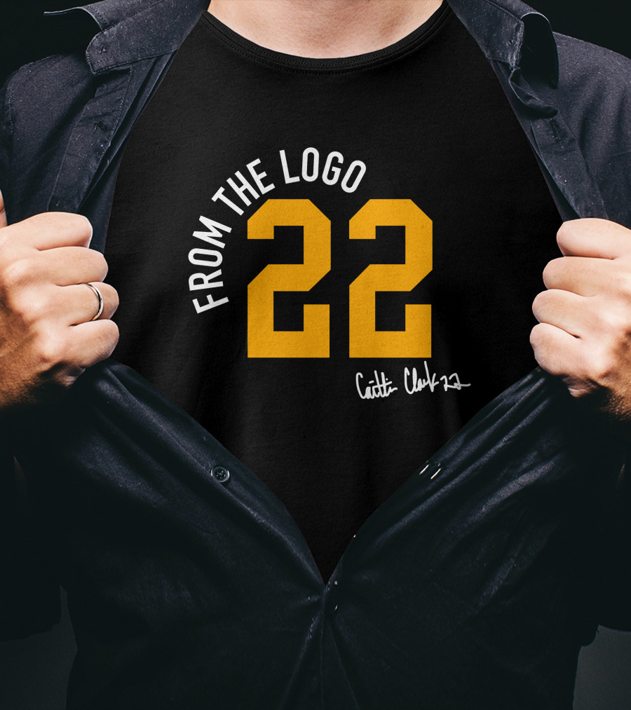 Caitlin Clark 22 From The Logo Signature T-Shirt