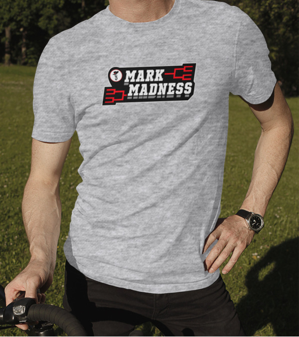 Csc Gamblin' Gauchos Mark Madness Basketball Tournament Bracket T-Shirt